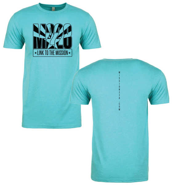 Link to The Mission T-Shirt (White, Sand, Tahiti Blue, Red, and Military Green)