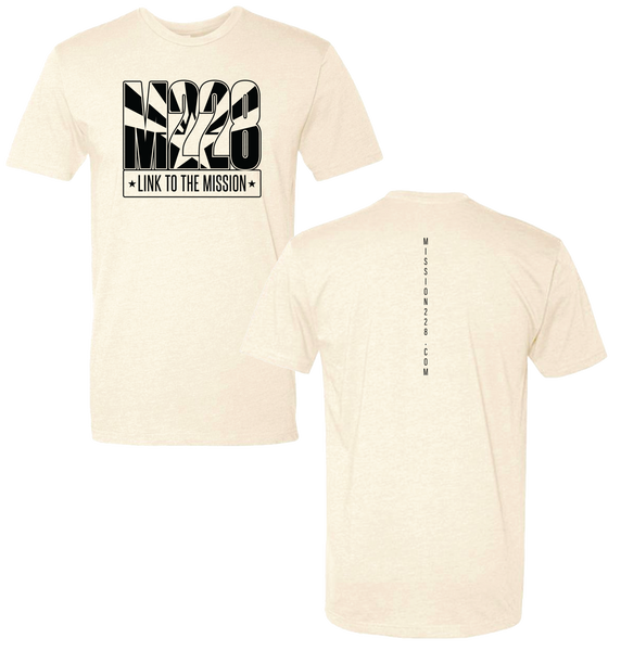 Link to The Mission T-Shirt (White, Sand, Tahiti Blue, Red, and Military Green)